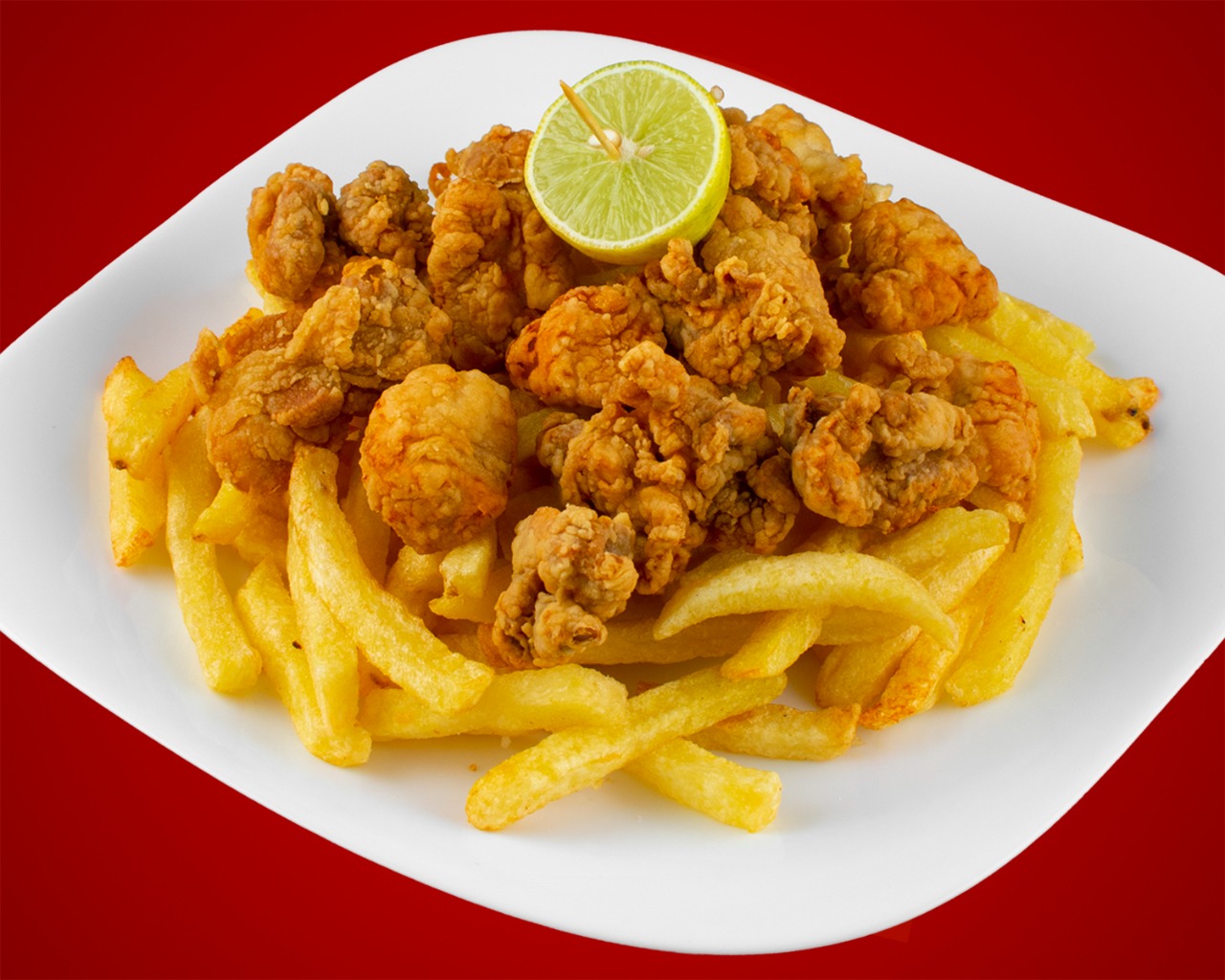 Pipocas de Pollo